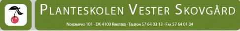 Planteskolen Vester Skovg�rd